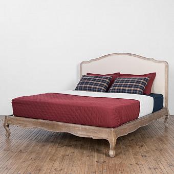 Двуспальная кровать Margot Double Bed лён Linen Natural