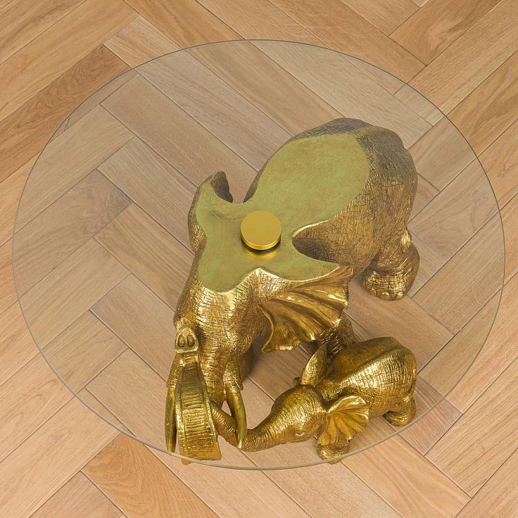 Журнальный стол Слоны Side Table Elephants