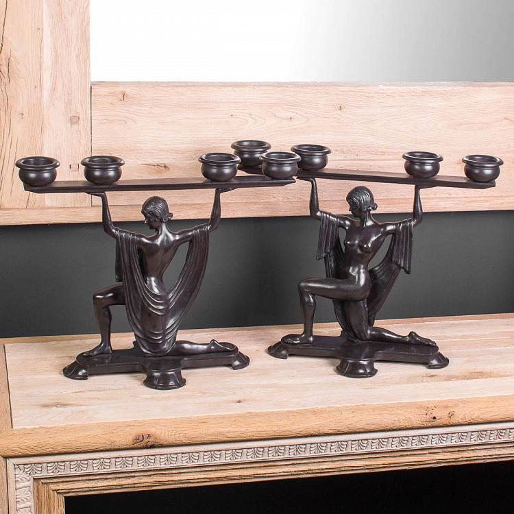 Набор из двух подсвечников Брюно Set Of 2 Candle Holder Bruneau