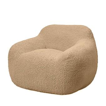 Кресло Snuggy Chair искусственный мех Shearling Natural