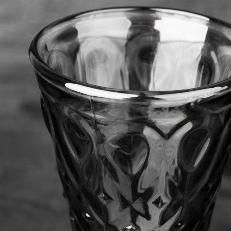 Антрацитовый бокал для вина Лион Lyonnais Anthracite Grey Wine Glass