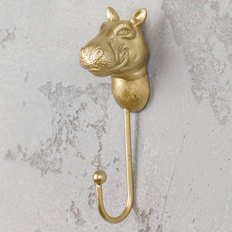 Набор из трёх золотых крючков с животными Set Of 3 Hooks Animals Gold