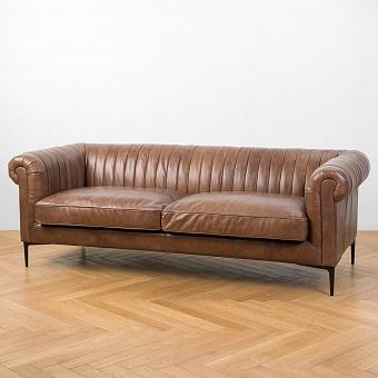 Vienna 3 Seater, Black Matt Metal RM