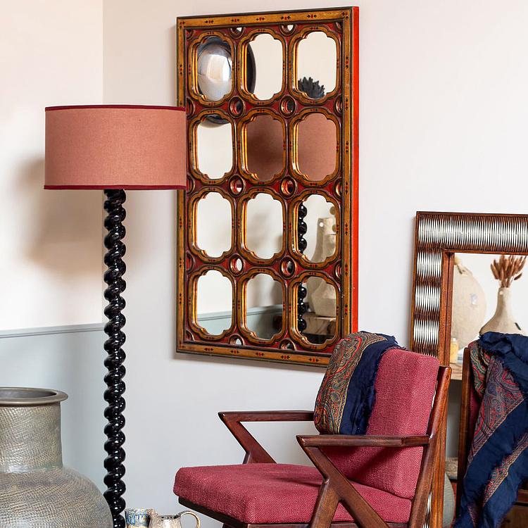 Зеркало в расписанной вручную раме Кастилия Castillan Handpainted Mirror