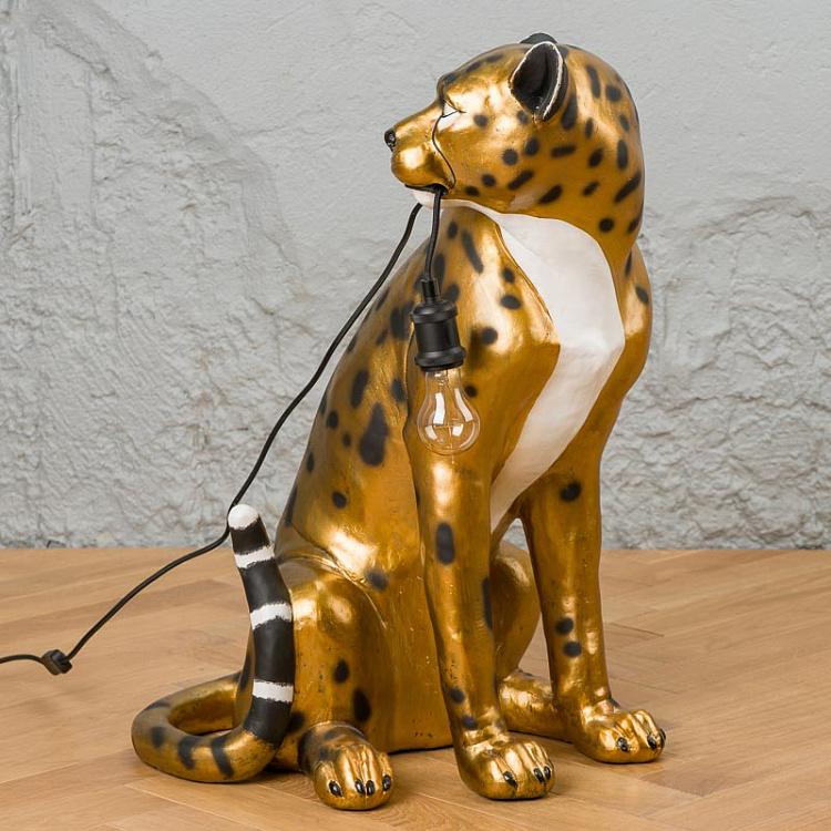 Напольная лампа Леопард Леопольд Floor Lamp Golden Leopold