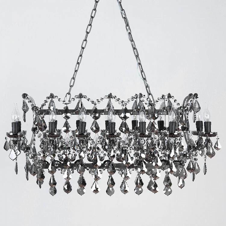 Прямоугольная Хрустальная люстра, S Crystal Rectangle Chandelier Small