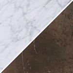 мрамор White And Brown Polished Marble