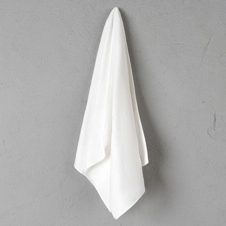 Белое полотенце-стрейч для волос 40x90 см Stretch Hair Towel White 40x90 cm