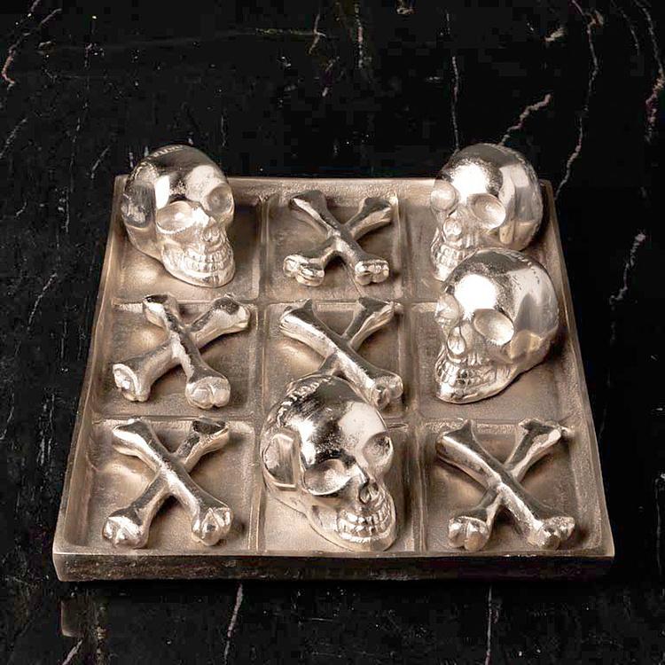 Настольная игра Крестики-нолики с черепами и костями Skull Tic Tac Toe