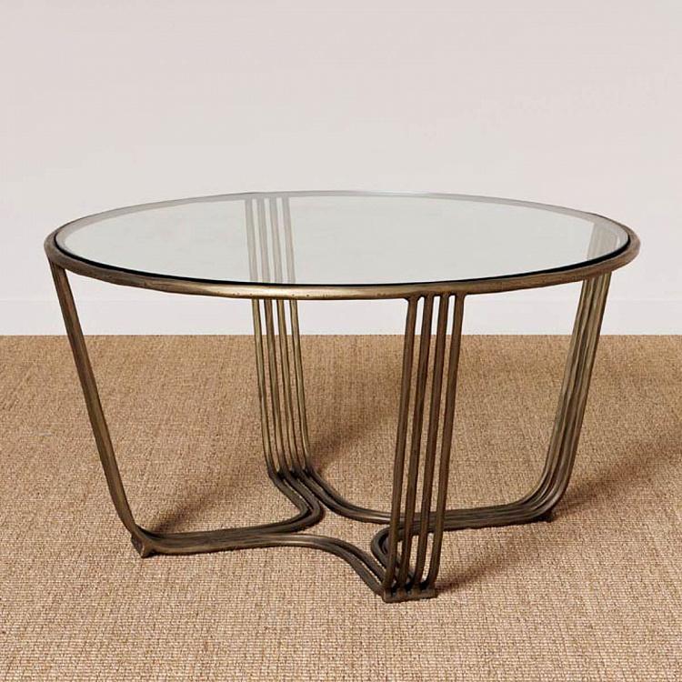 Art Nouveau Coffee Table Round