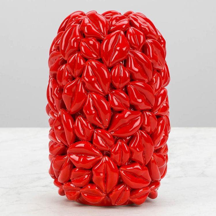 Ваза Lips Vase Red - ракурс 2