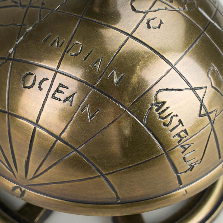 Настольный звонок Капитан Captain Golden Desk Bell