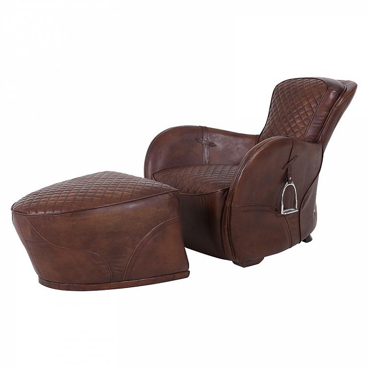 Пуфик Сэдл Saddle Footstool