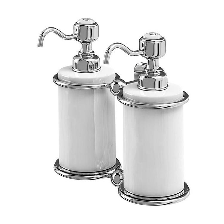 Double Soap Dispenser Chrome