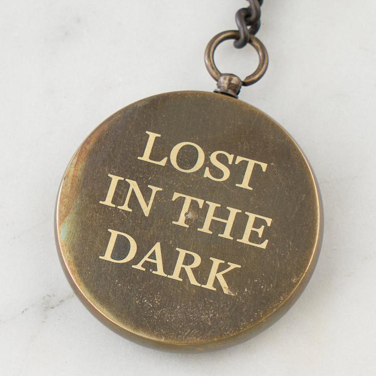 Компас-брелок Затерянный в темноте Compass Lost In The Dark Key Holder