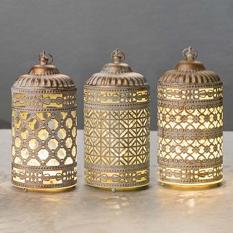 Набор из 3-х фонарей Set Of 3 Led Lantern Nala Medium