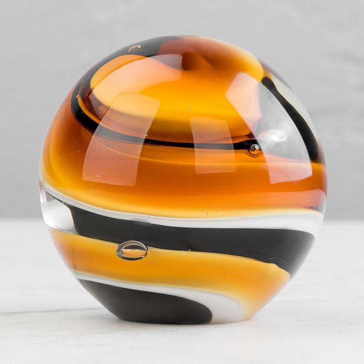 Glass Paperweight Cosmos