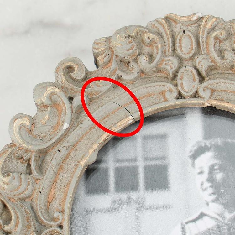 Рамка для фото в стиле Рококо на магнитах дисконт1 Rococo Photo Frame With Magnet discount1