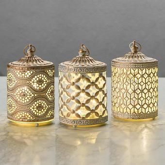 Набор из 3-х фонарей Set Of 3 Led Lantern Nala Small