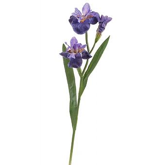 Искусственный цветок Siberica Iris Dark Lilac 80 cm