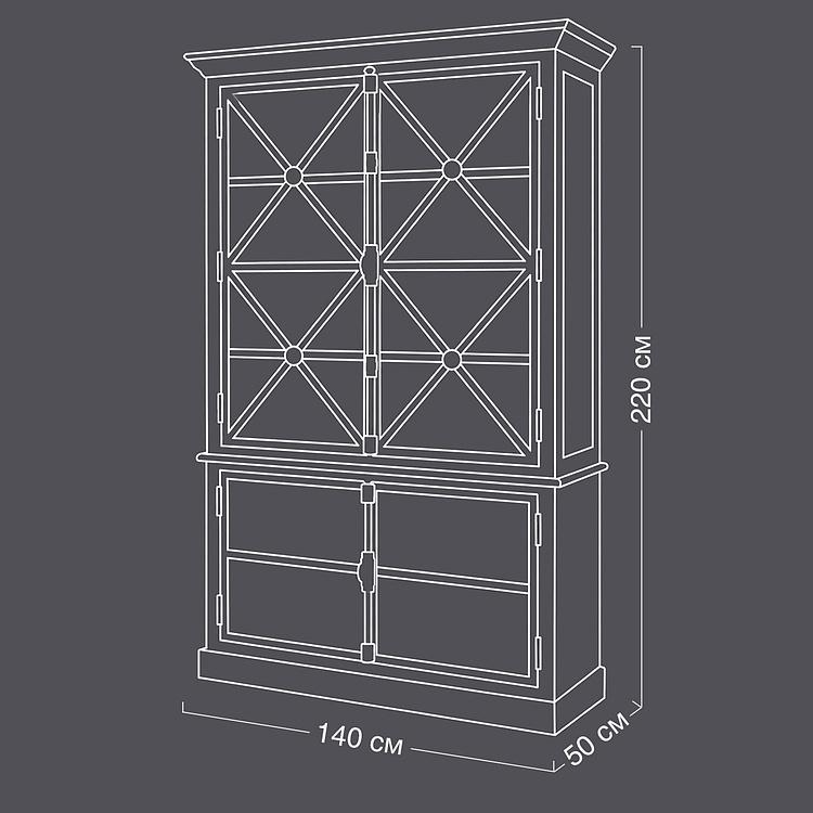 Сервант Gateway Display Bookcase DB - ракурс 14