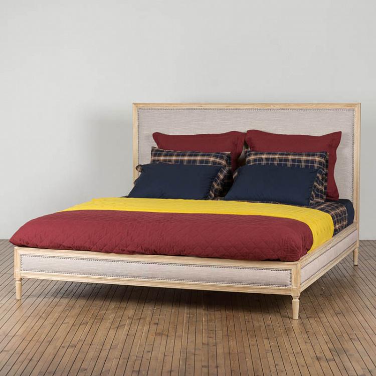 Alexandra Double Bed, CC Linen Plain