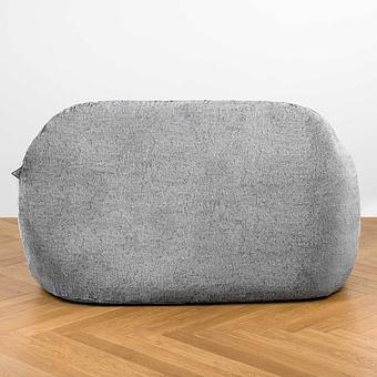 Двухместный диван Snug 2 Seater искусственный мех Grizzly Grey - ракурс 4