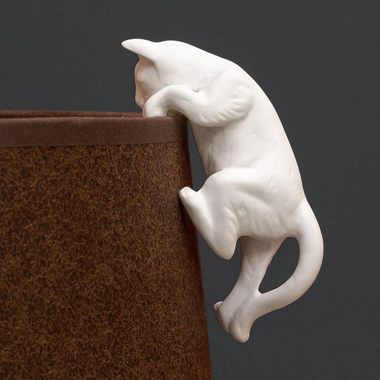 Hanging Porcelain Cat