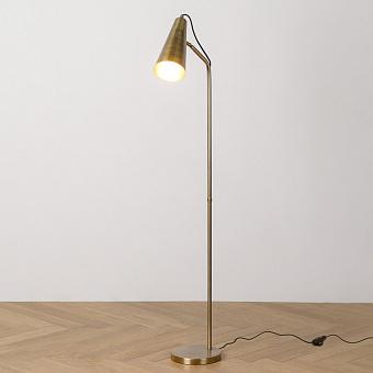 Vivienne Floor Lamp Brass