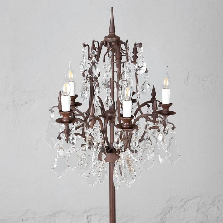 Хрустальный торшер Барокко Baroque Floor Lamp