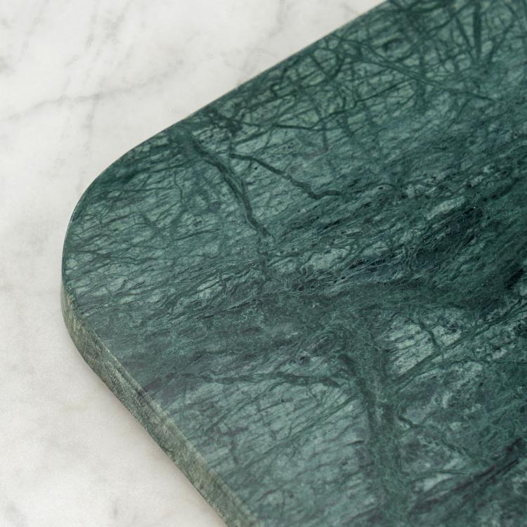 Разделочная доска из зелёного мрамора 1 Green Marble Cutting Board 1