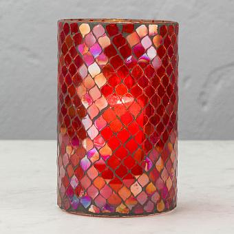 Подсвечник Mosaic Red Votive Holder