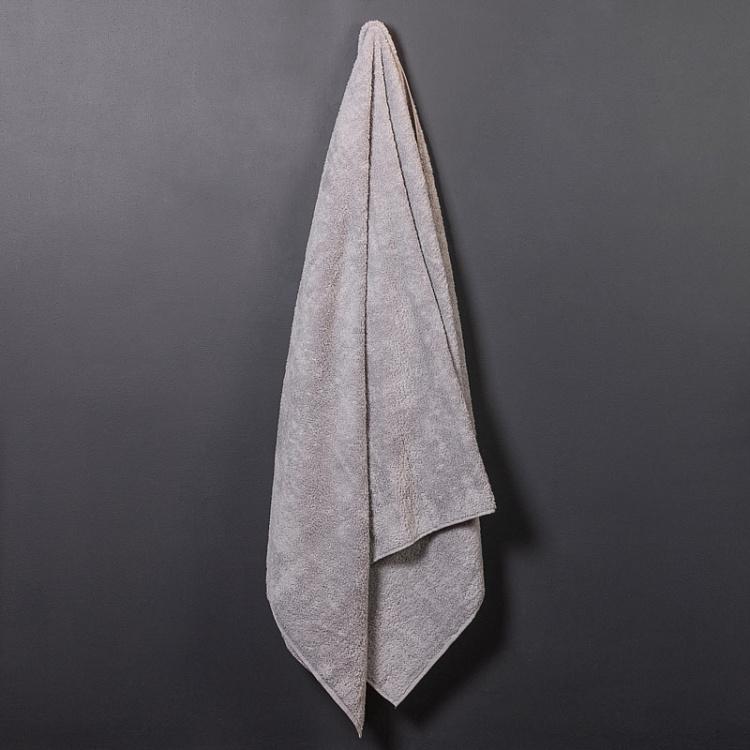 Серое махровое банное полотенце, 100х160 см CL Zero Twist Grey 100x160 cm
