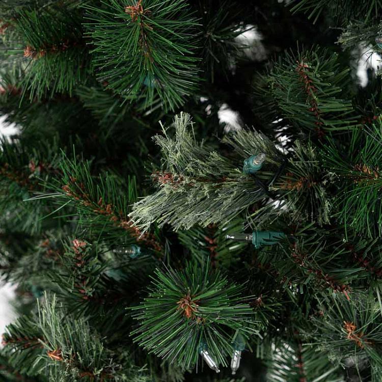 Искусственная новогодняя ёлка с led-гирляндой, 225 см 550 Led Light Pine Tree Green 225 cm