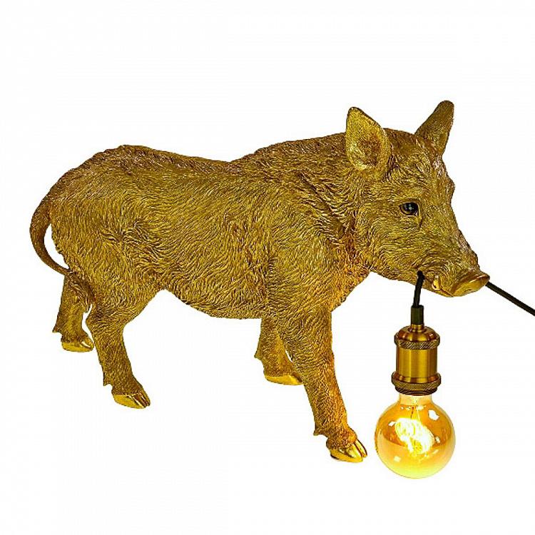 Настольная лампа Вепрь Уильям Table Lamp Boar William