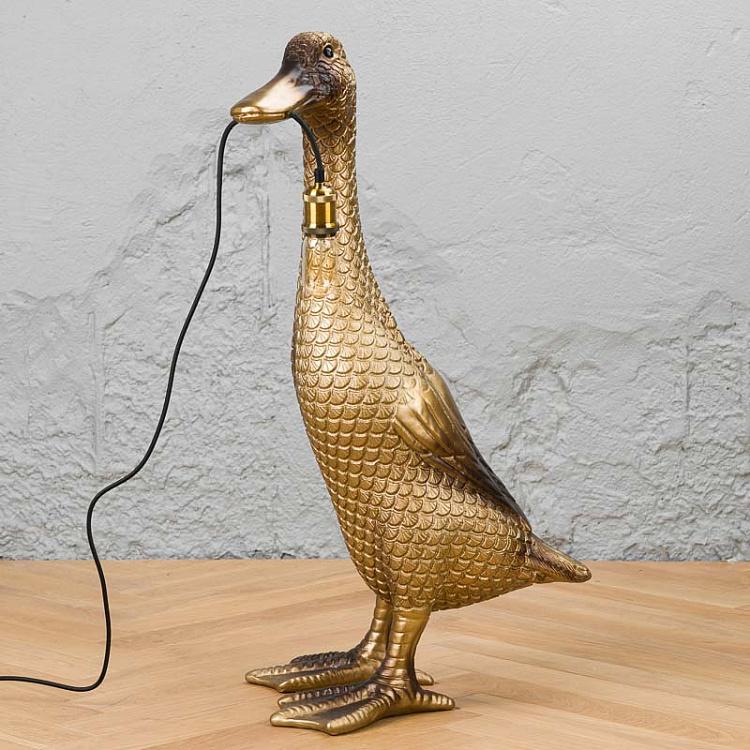 Напольная лампа Золотая утка Floor Lamp Golden Duck