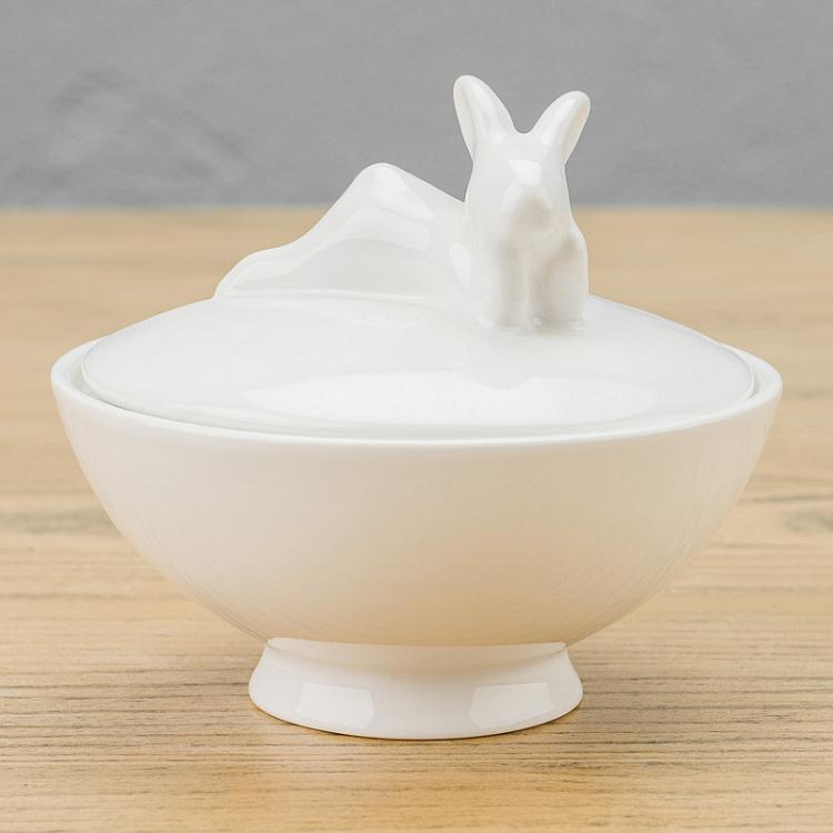 Пиала с крышкой Кролик-мечтатель Rabbit Dreamer Bowl With Lid