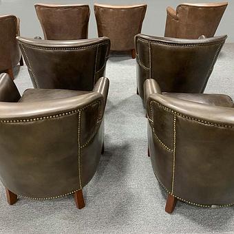 Кресло Academic Chair RM натуральная кожа Antique Master - ракурс 4