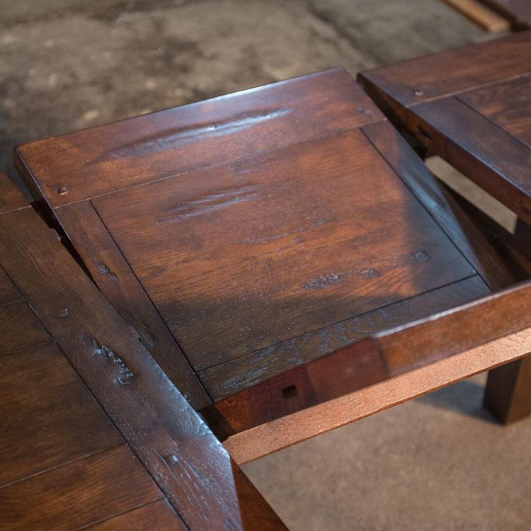 Обеденный раздвижной стол Wentworth Extending Dining Table Small дуб Antique Oak - ракурс 7