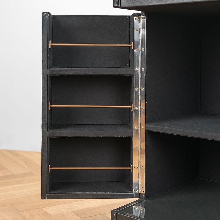 Барный шкаф-сундук Вояж Voyage Chest Sideboard RM