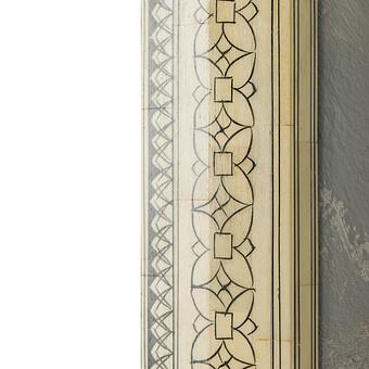 Зеркало Alcazar Wood And Horn Mirror