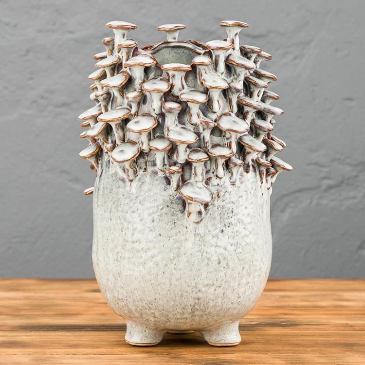 Узкая ваза Грибы Mushrooms Vase Thin