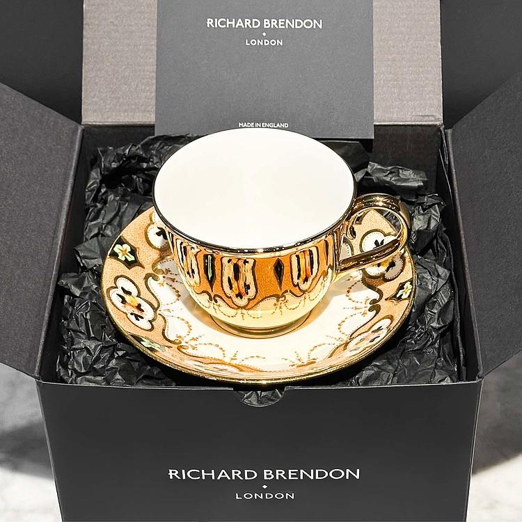 Чайная пара Reflect Royal Albert 1 золото Reflect Royal Albert 1 Gold