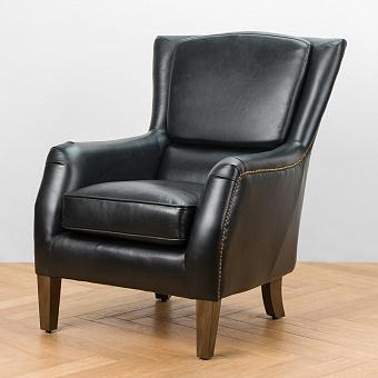 Кресло Master Chair, Rustic Brown Oak PF натуральная кожа Black Grain