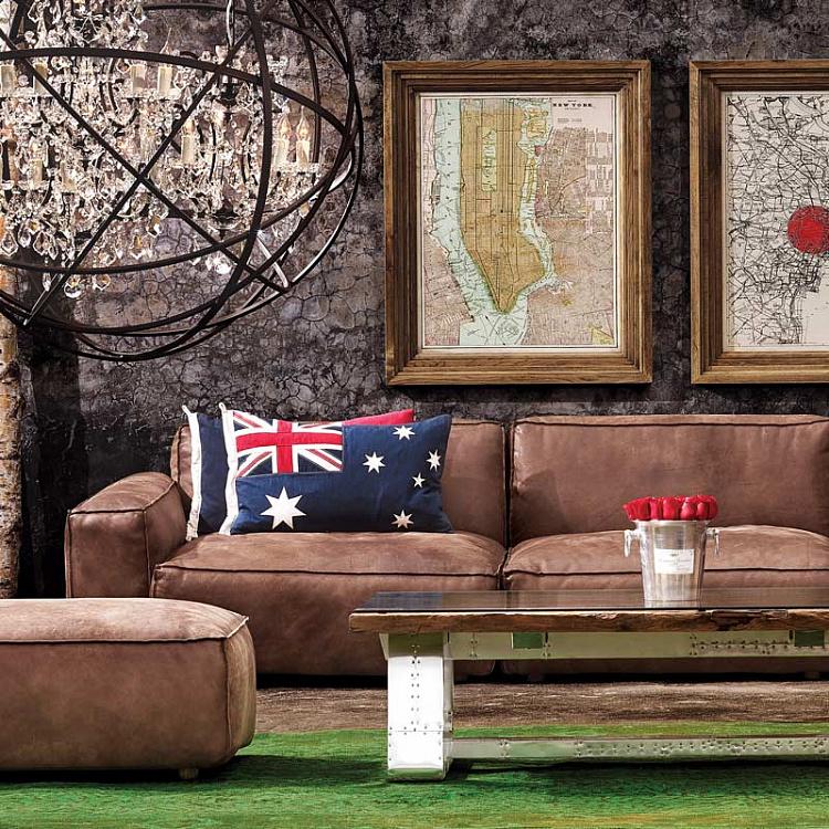 Декоративная подушка с флагом Австралии, S Flag Cushion Australia Small