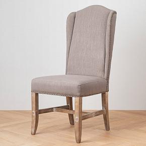 Antoine Highback Dining Chair, CC Linen Stone