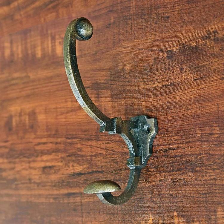 Art Nouveau Cast Iron Hook