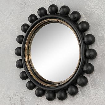 Зеркало Cracked Black Balls Convex Mirror