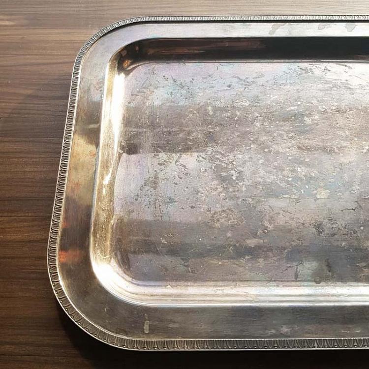 Винтажный серебряный поднос 6 Vintage Old Silver Plate 6