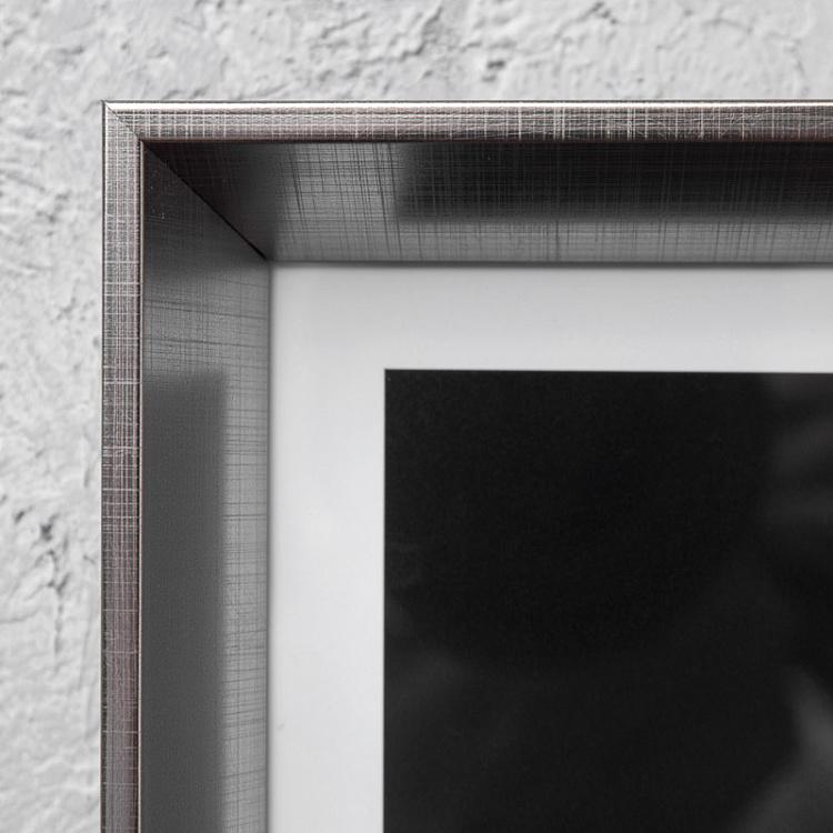 Модульный фото-принт в деревянной раме Мерседес Set Of 3 Mercedes Gull Wing, Pewter Frame